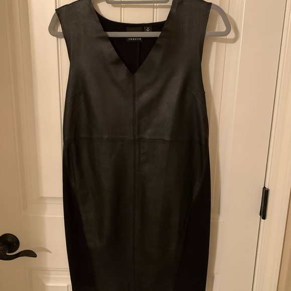 Trouvé leather shift mini dress - Picture 1 of 3